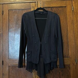 Open front cardigans